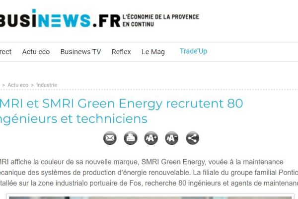 SMRI Mécanique et robinetterie industrielle SMRI Green Energy